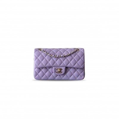 CHANEL LAMBSKIN SMALL CLASSIC FLAP BAG A01112 (23*14*6.5cm) 